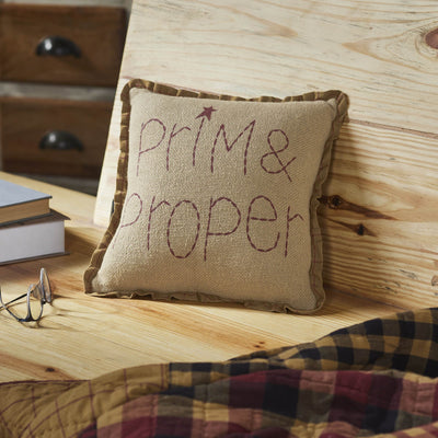 Connell "Prim & Proper" Pillow 12" - Primitive Star Quilt Shop