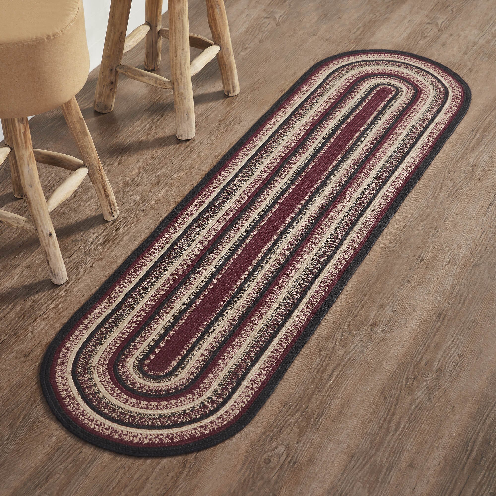 Connell Oval Braided Rug 22x78