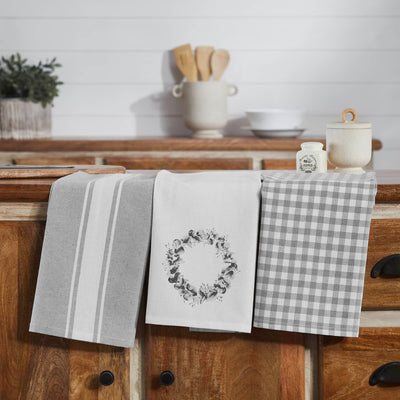 Eucalyptus Tea Towel - Set of 3 - Primitive Star Quilt Shop
