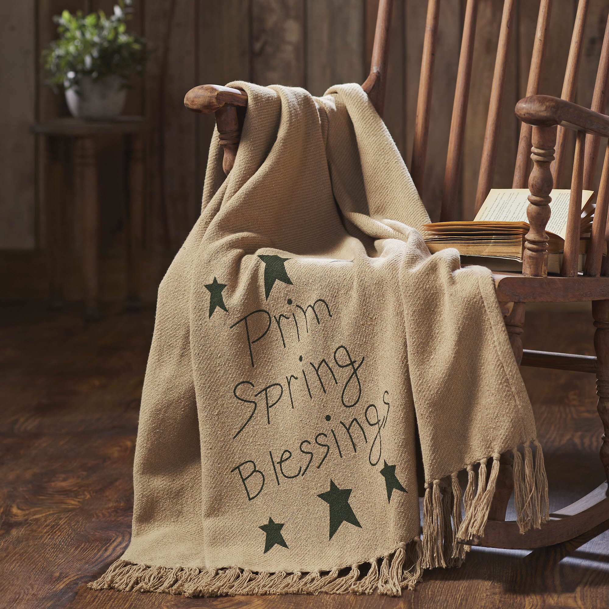 Spring In Bloom Woven Throw
