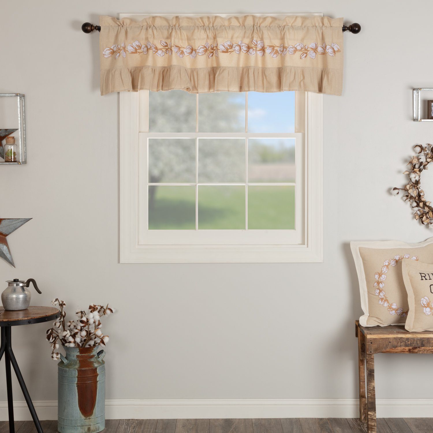 Ashmont Cotton Lined Valance 72