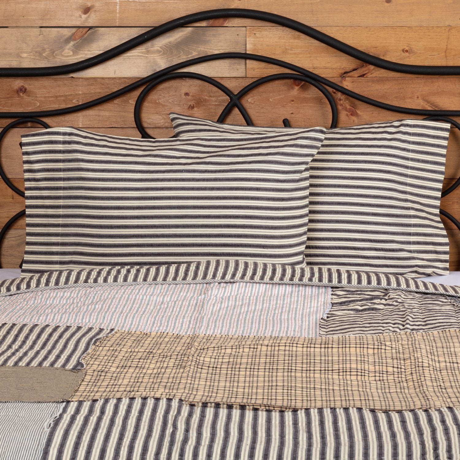 Ashmont Ticking Stripe Standard Pillow Case - Set of 2