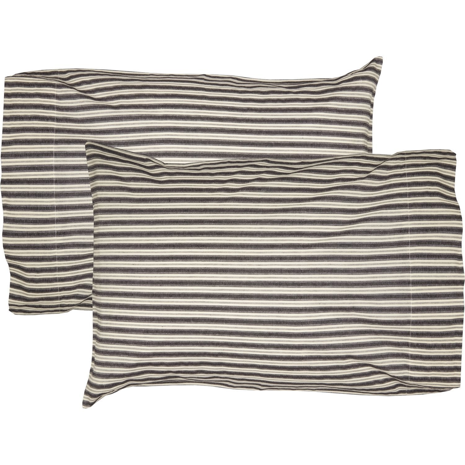 Pillow Casestack Ashmont Ticking Stripe Standard Pillow Case - Set of 2