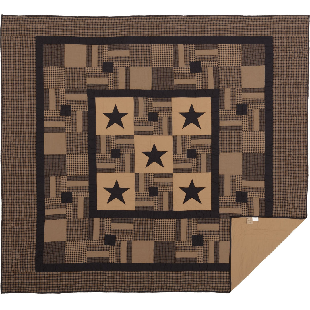 Black_Check_Star_King_Quilt_10