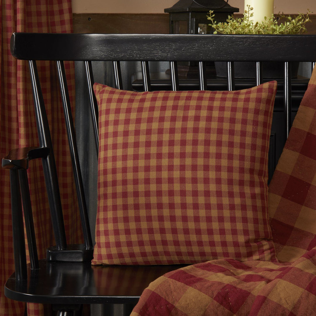 Country plaid pillows top