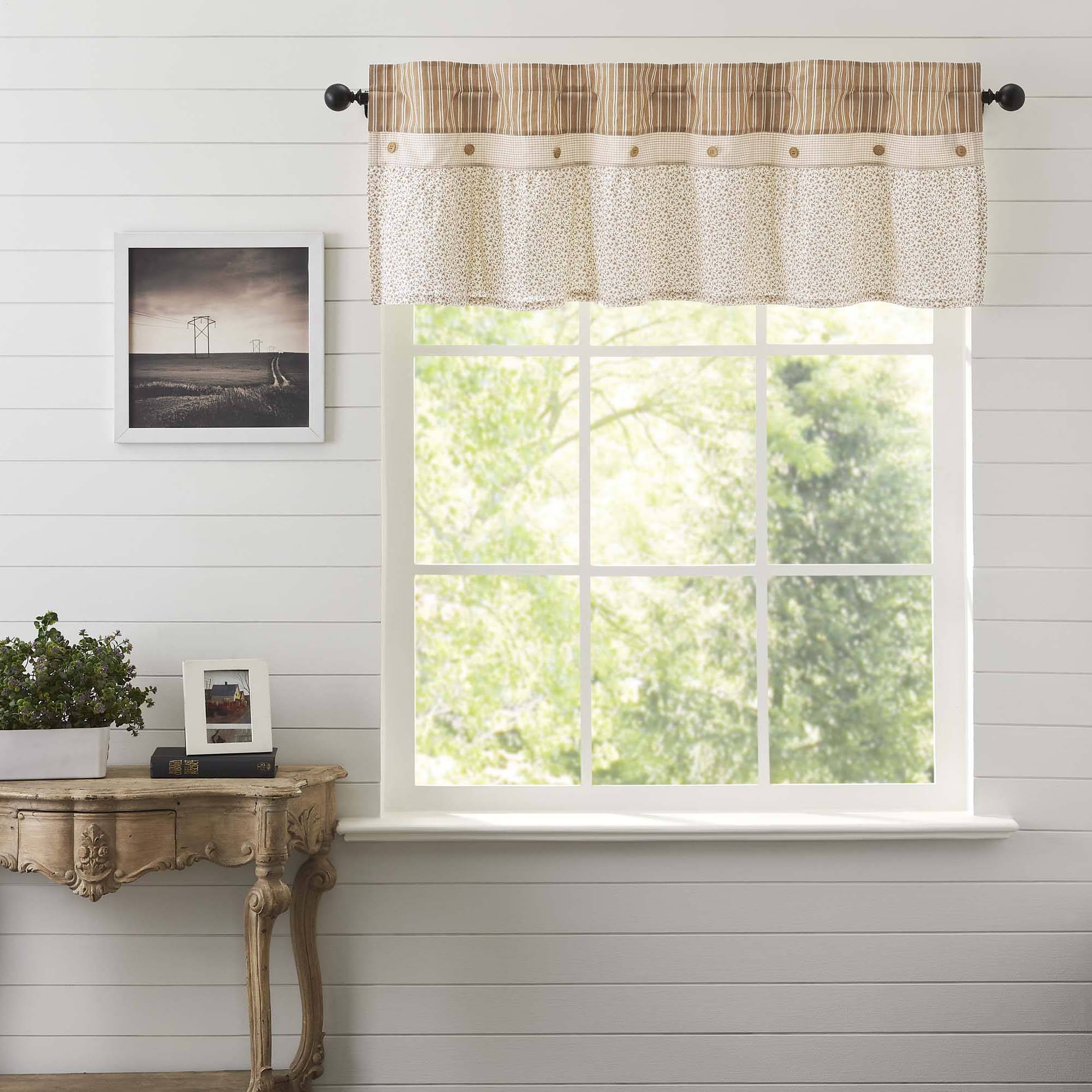 Camilia Ruffled Lined Valance 60