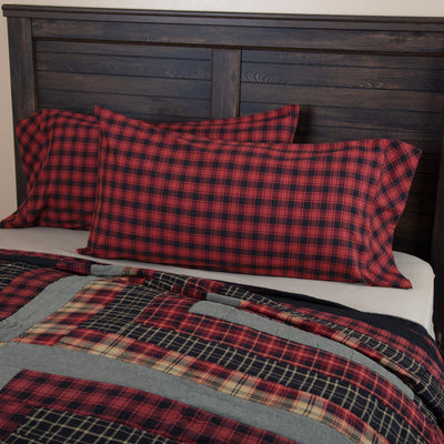 Cumberland King Pillow Case - Set of 2 - Primitive Star Quilt Shop