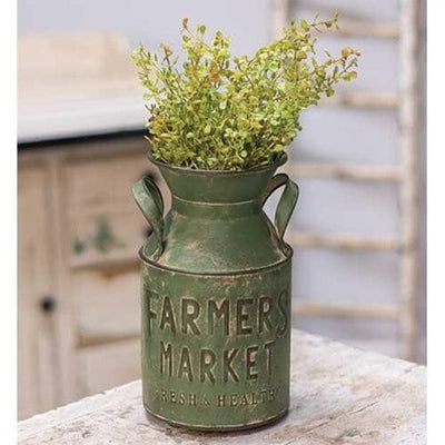 Farmer's Market Milk Can - Primitive Star Quilt Shop