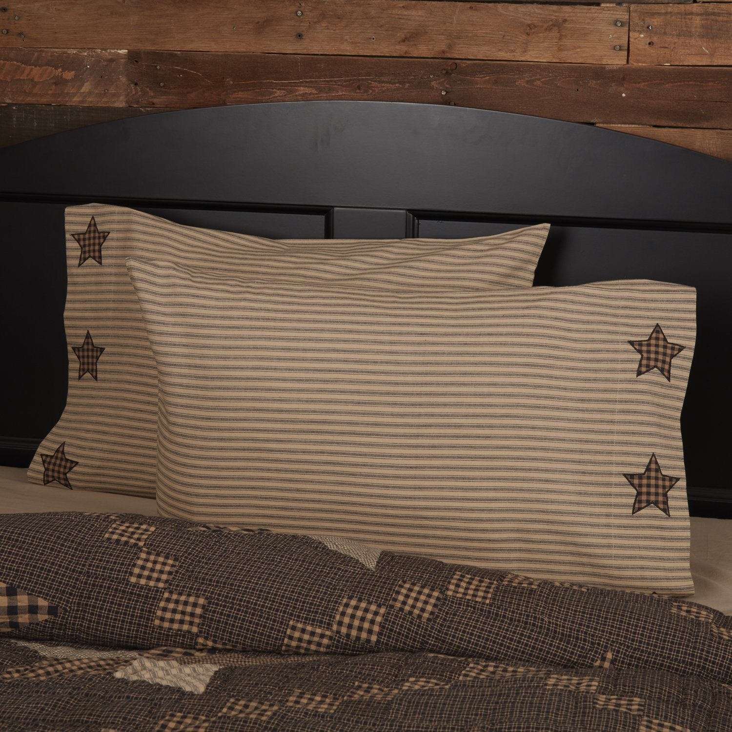 Pillow Casestack Farmhouse Star Standard Pillow Case - Set of 2