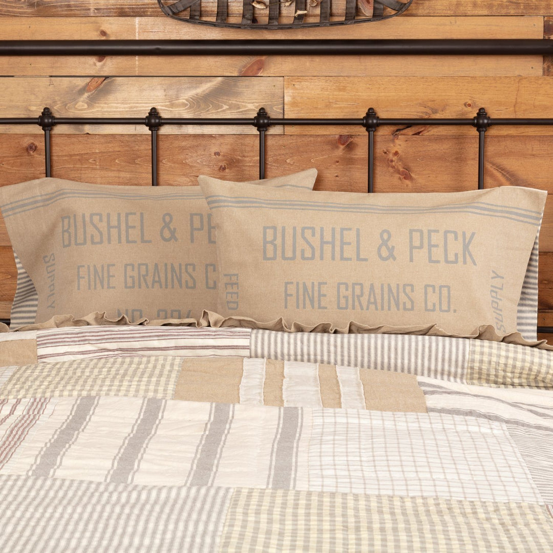 Flour sack pillow cases online