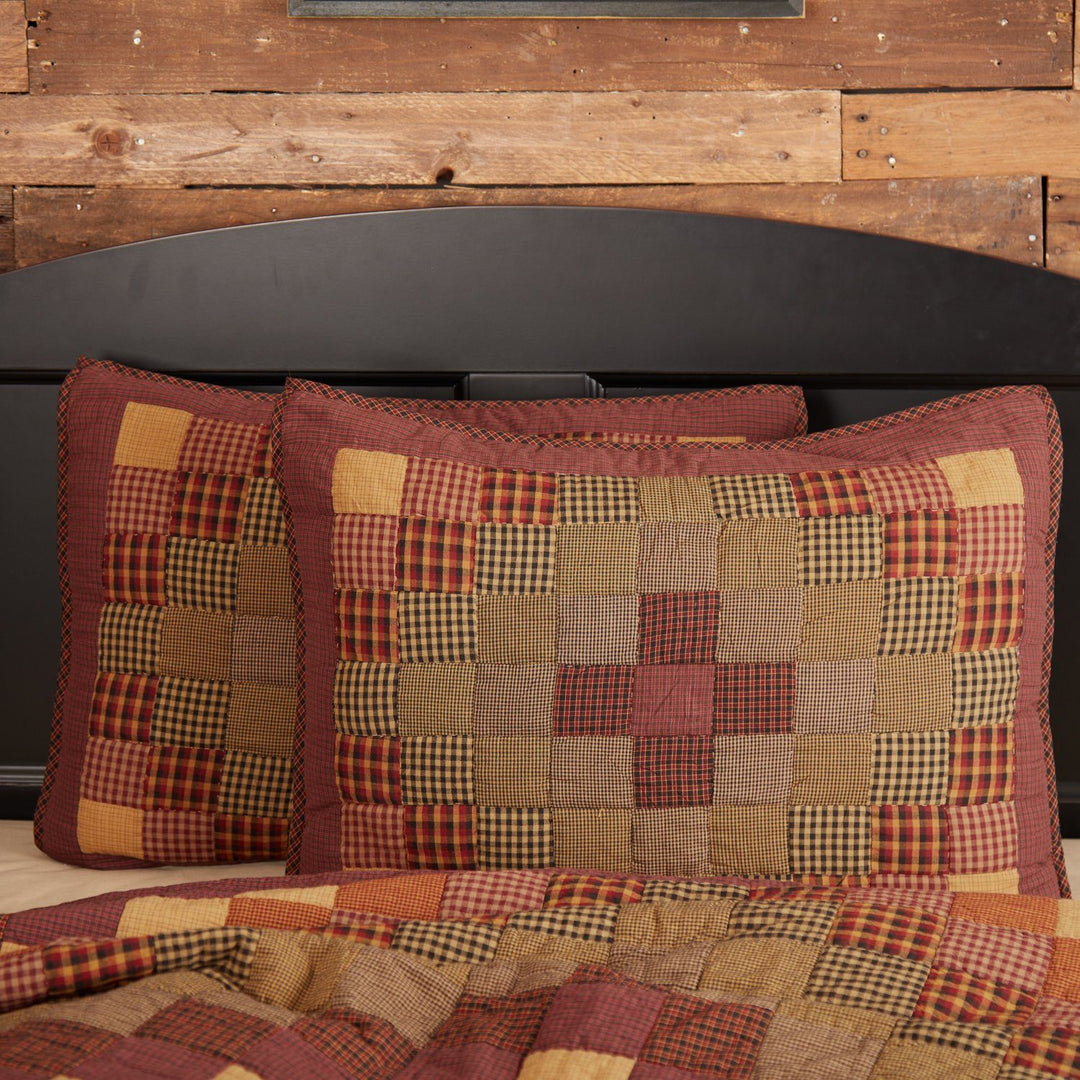 VHC Brands Heritage Farms Yellow Quilted Coperta 100% Cotone 60x50 – Trapunta Rovesciabile Con Tasca Portabastone