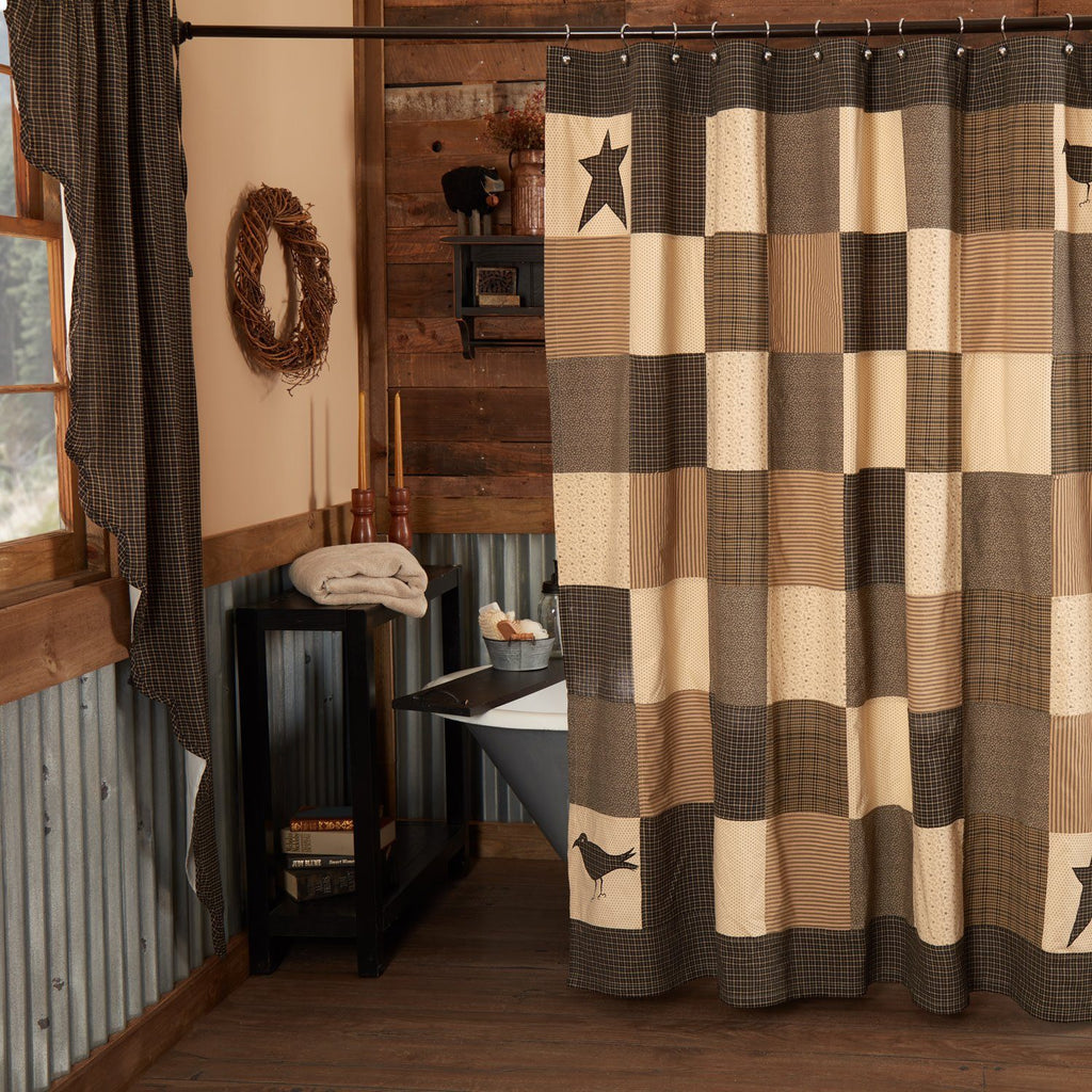 VHC Brands Kettle Grove Shower Curtain