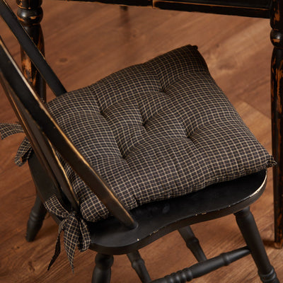Kettle Grove Plaid Chair Pad 14" - Primitive Star Quilt Shop