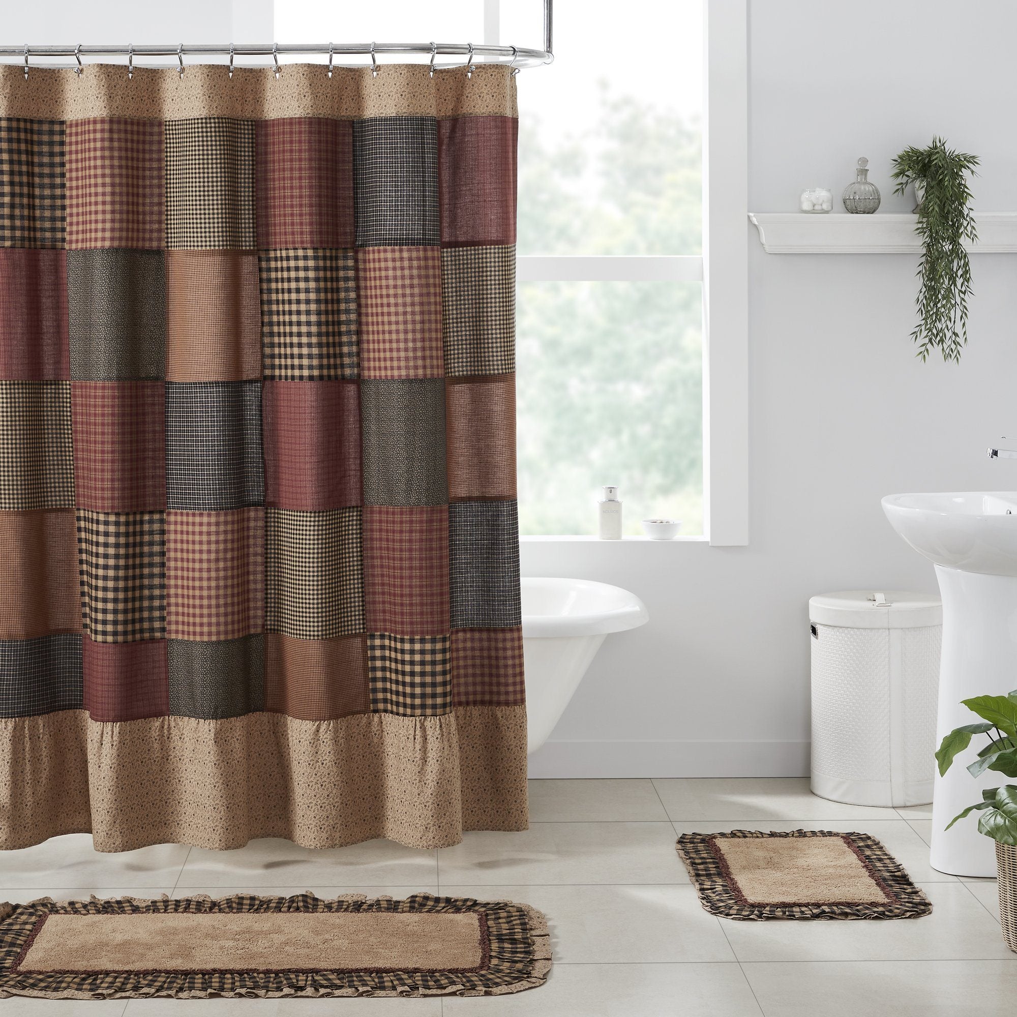 Patchwork Shower Curtain