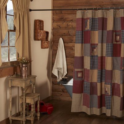 Millsboro Shower Curtain - Primitive Star Quilt Shop