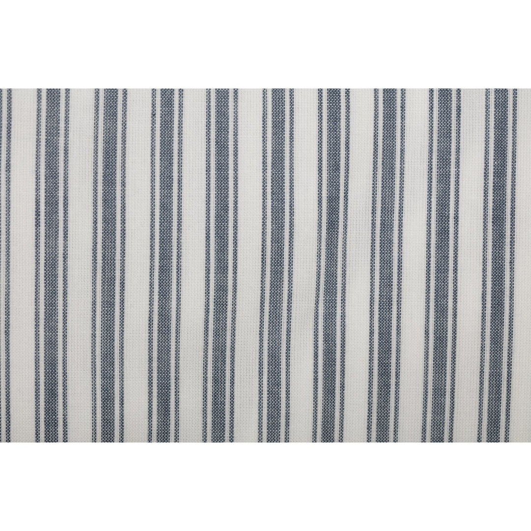 Sawyer Mill Blue Ticking Stripe Shower Curtain