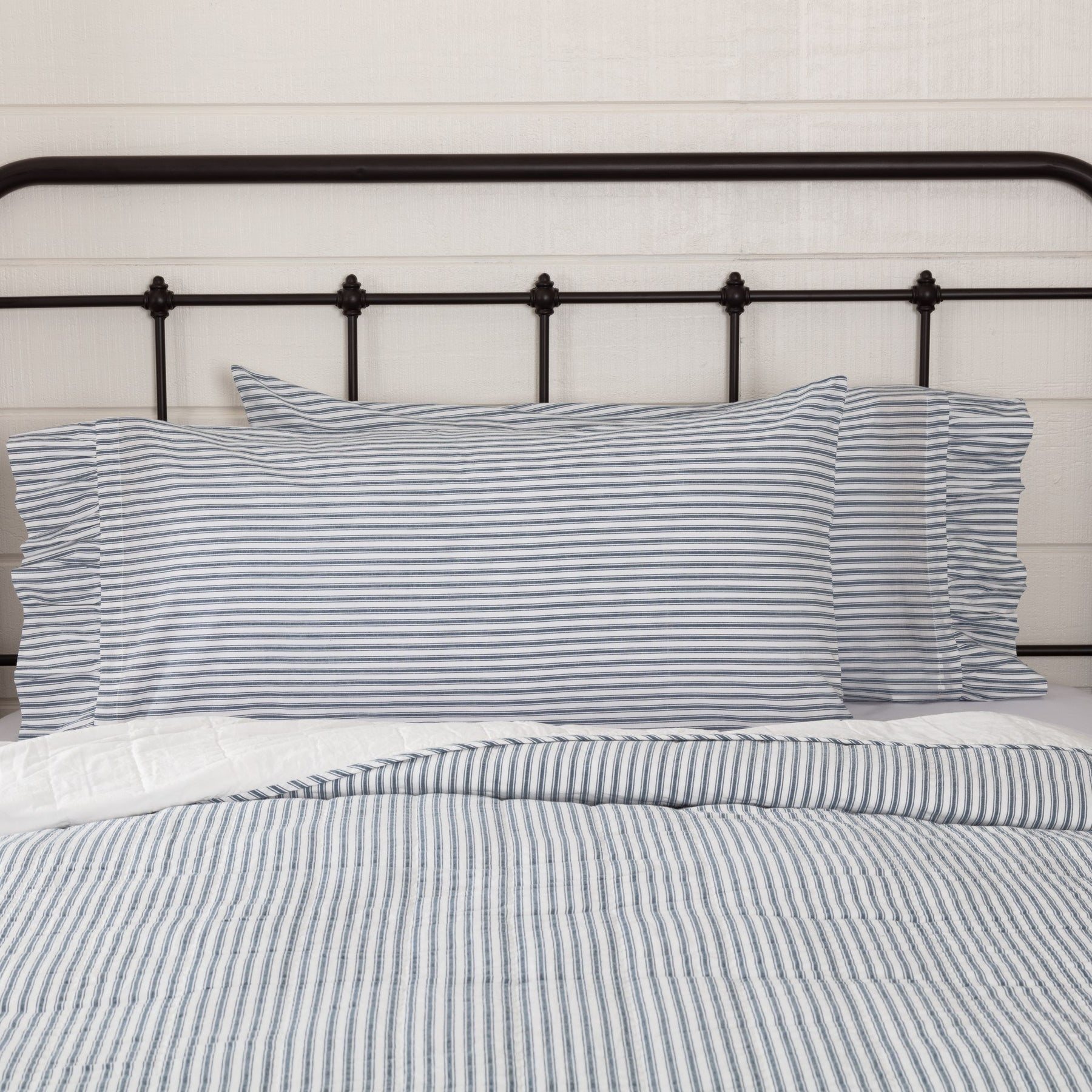 Ticking stripe pillow cases new arrivals