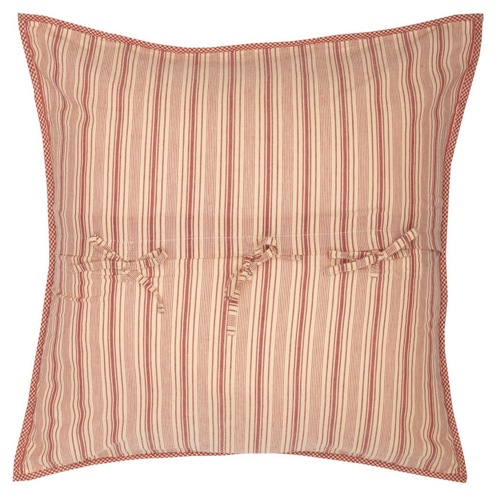 Sawyer Mill Red Quilted Euro Sham 26x26