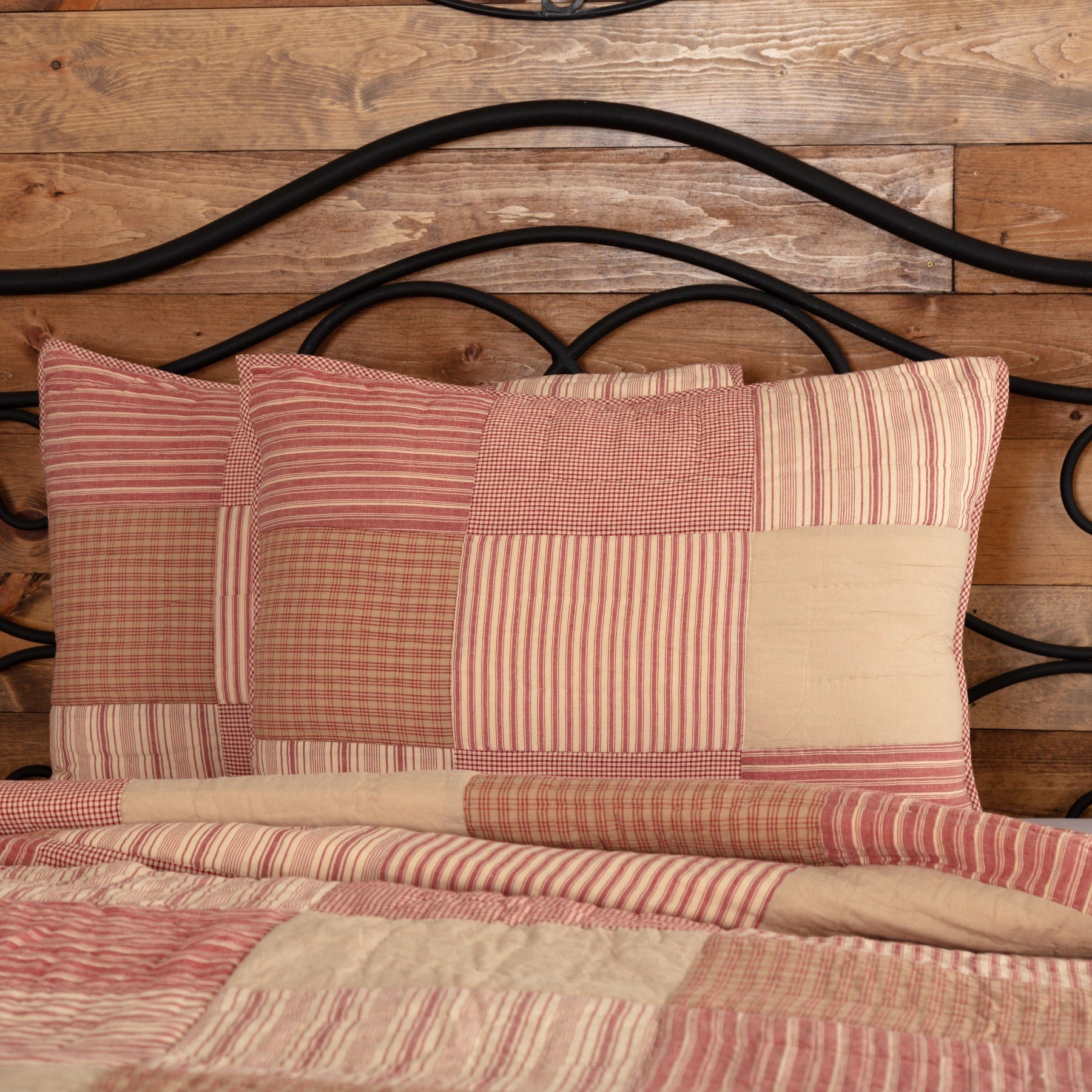 Sawyer Mill Red Quilted Standard Sham 21x27