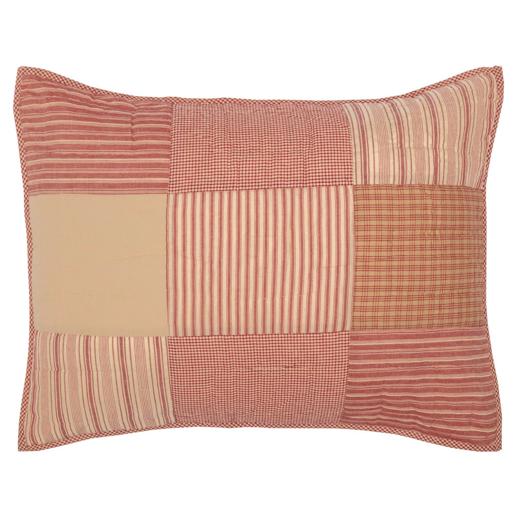 Sawyer Mill Red Quilted Standard Sham 21x27