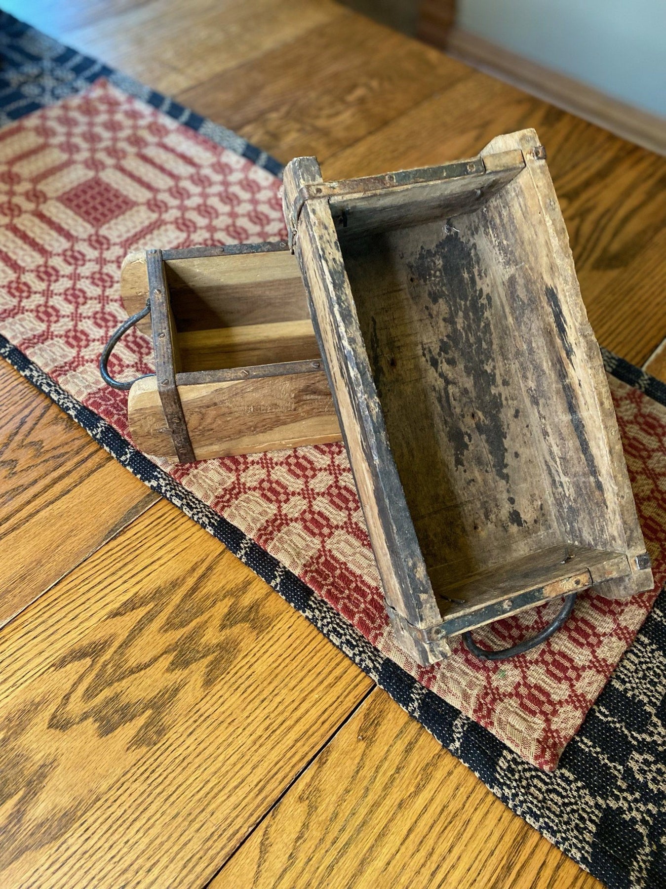 Wooden Brick Mold w/ Handles