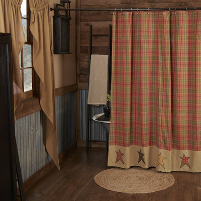 Stratton Shower Curtain - Primitive Star Quilt Shop