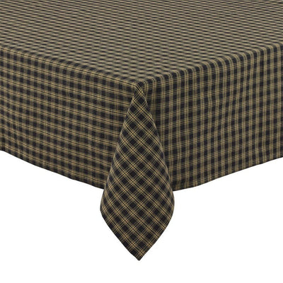 Sturbridge Black Table Cloth 60x84" - Primitive Star Quilt Shop
