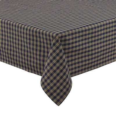 Sturbridge Navy Table Cloth 60x84" - Primitive Star Quilt Shop