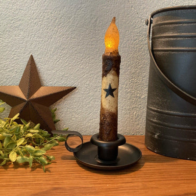 Teacup Candle Holder - Primitive Star Quilt Shop