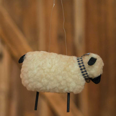 Woolly Sheep Ornament - Primitive Star Quilt Shop