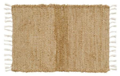 Burlap Natural Chindi Rug 27x48" - Primitive Star Quilt Shop