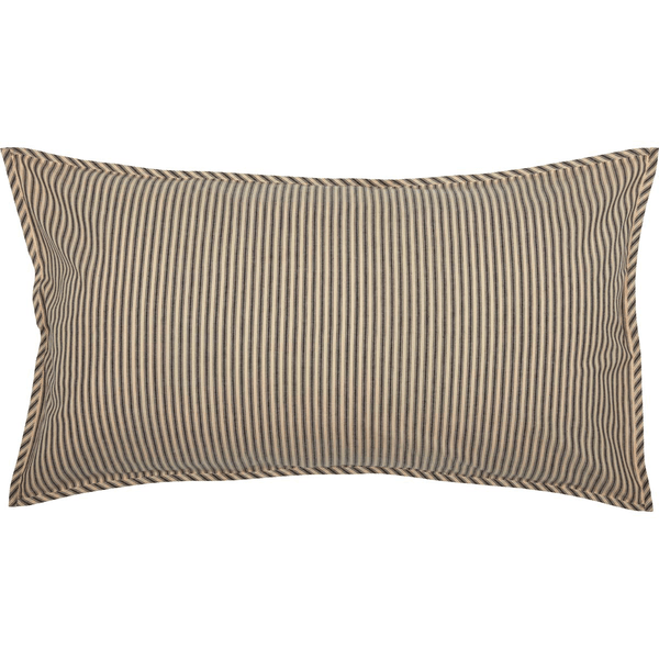 Ticking pillow shams outlet